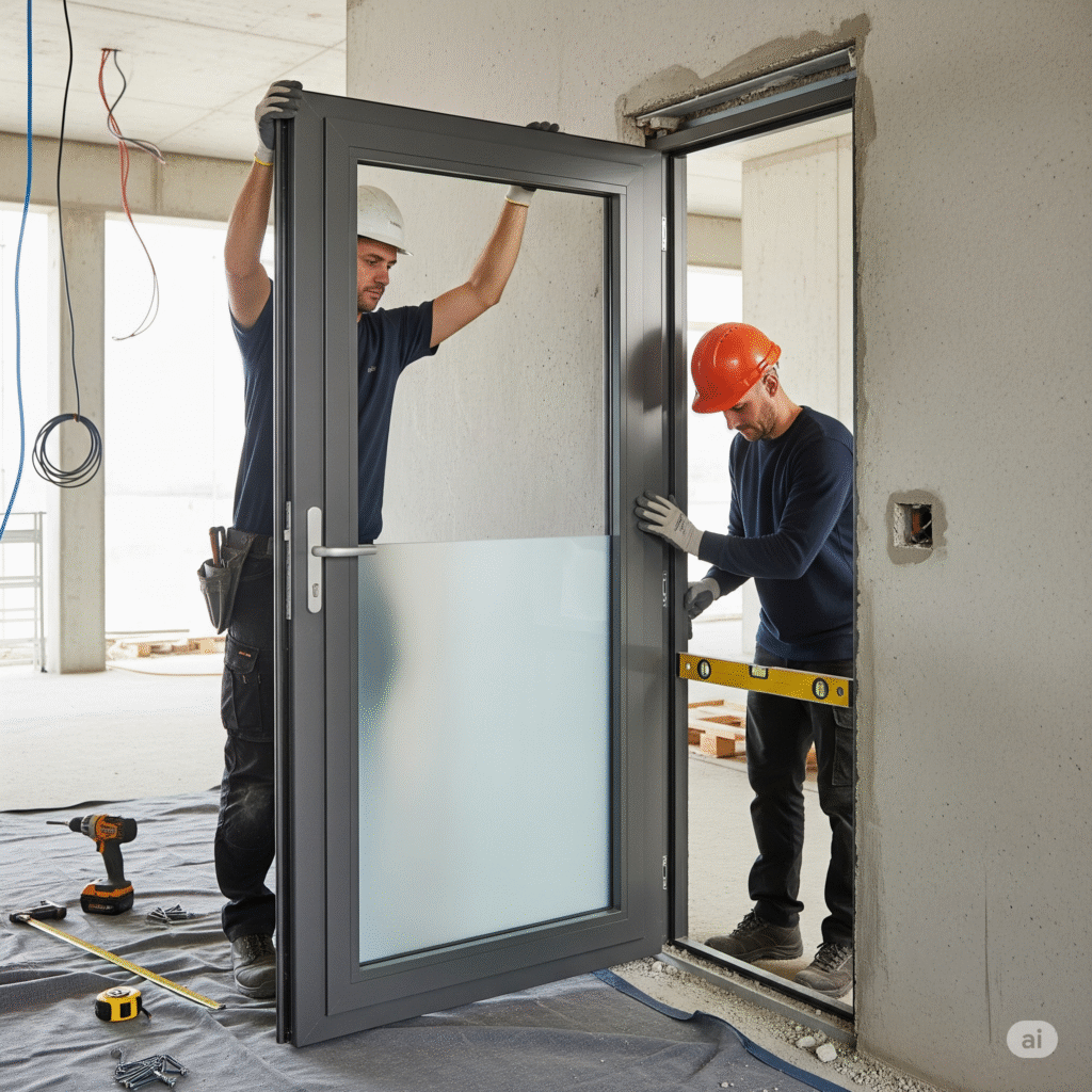 Pemasangan Pintu Aluminium Pangkalpinang