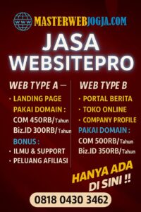 Jasa Pembuatan Website Jogja