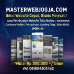 Jasa Pembuatan Website Jogja Masterwebjogja.com