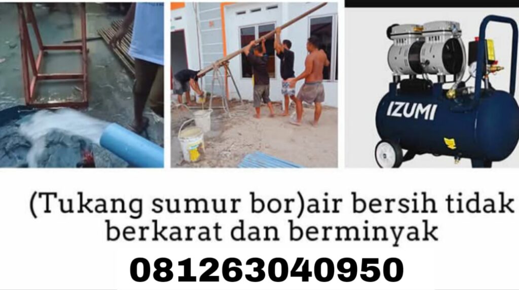 Jasa Sumur Bor Kota Medan – Air Bersih Layak Konsumsi