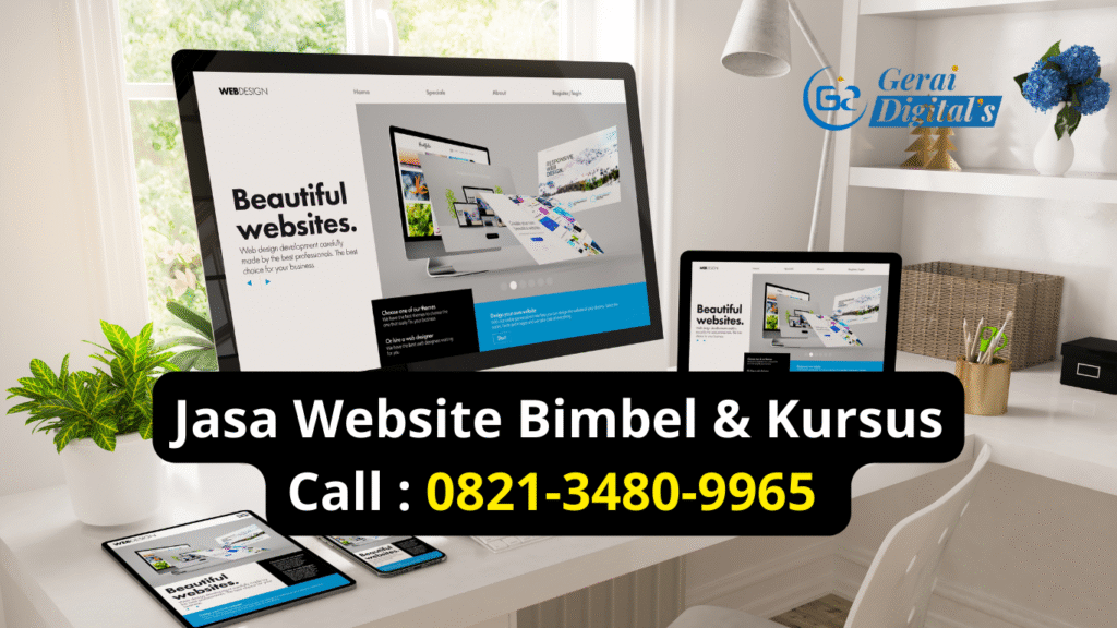 Jasa Website Bimbel & Kursus Call : 0821-3480-9965