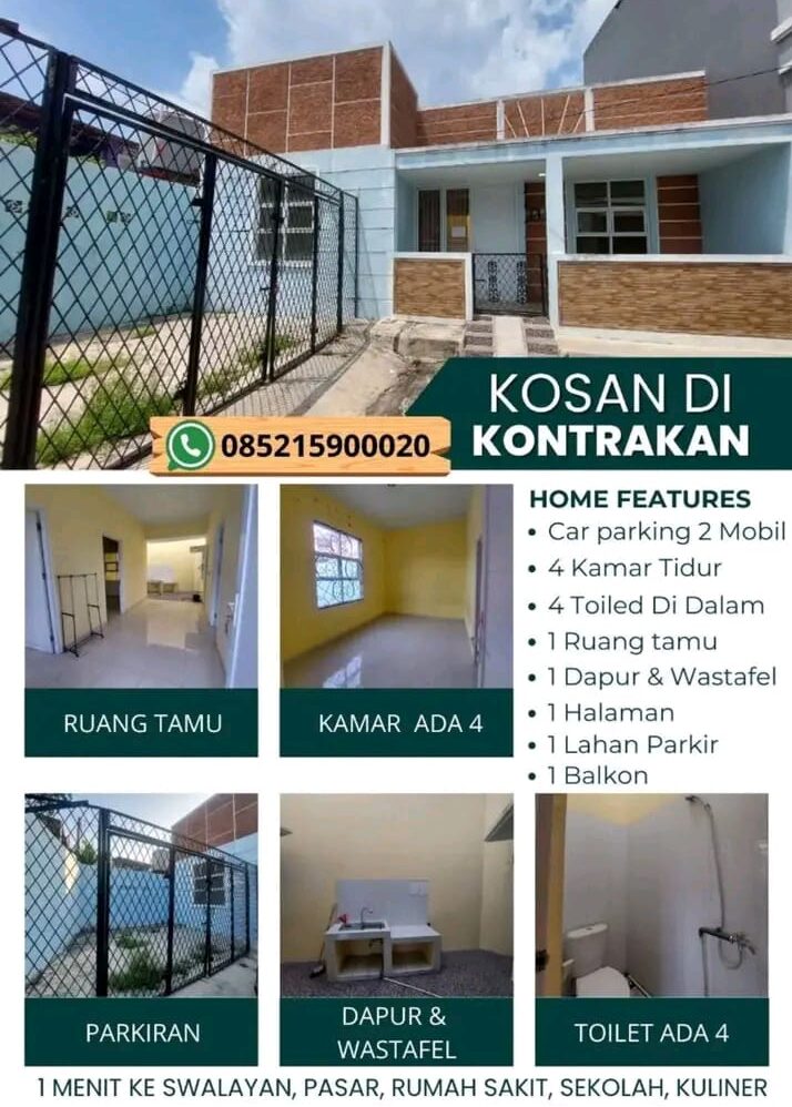 Kosan Murah Taman Cibodas Tangerang Kota Lokasi Strategis, Fasilitas Lengkap, Harga Terjangkau
