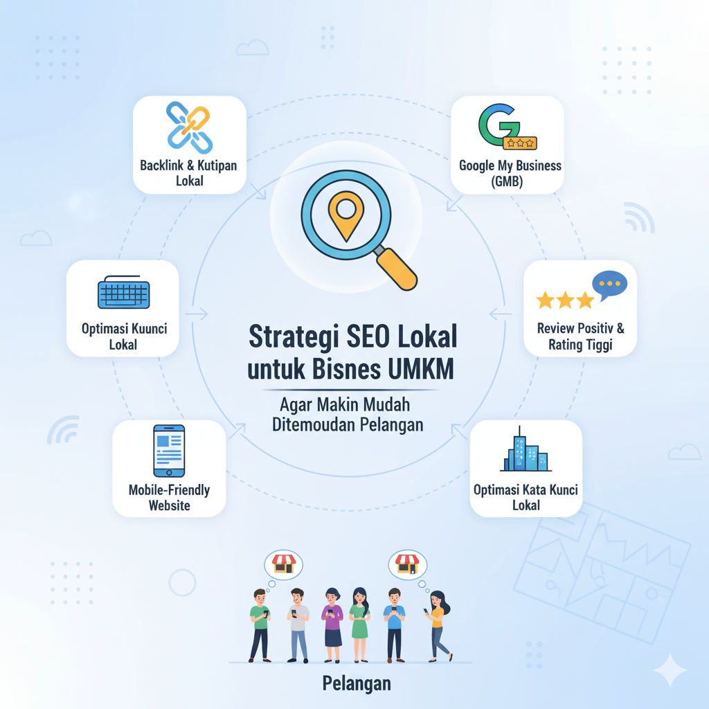 Strategi SEO Lokal untuk Bisnis UMKM agar Makin Mudah Ditemukan Pelanggan