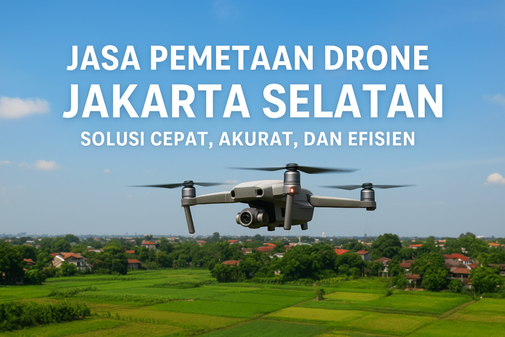 Jasa Pemetaan Drone Jakarta Selatan
