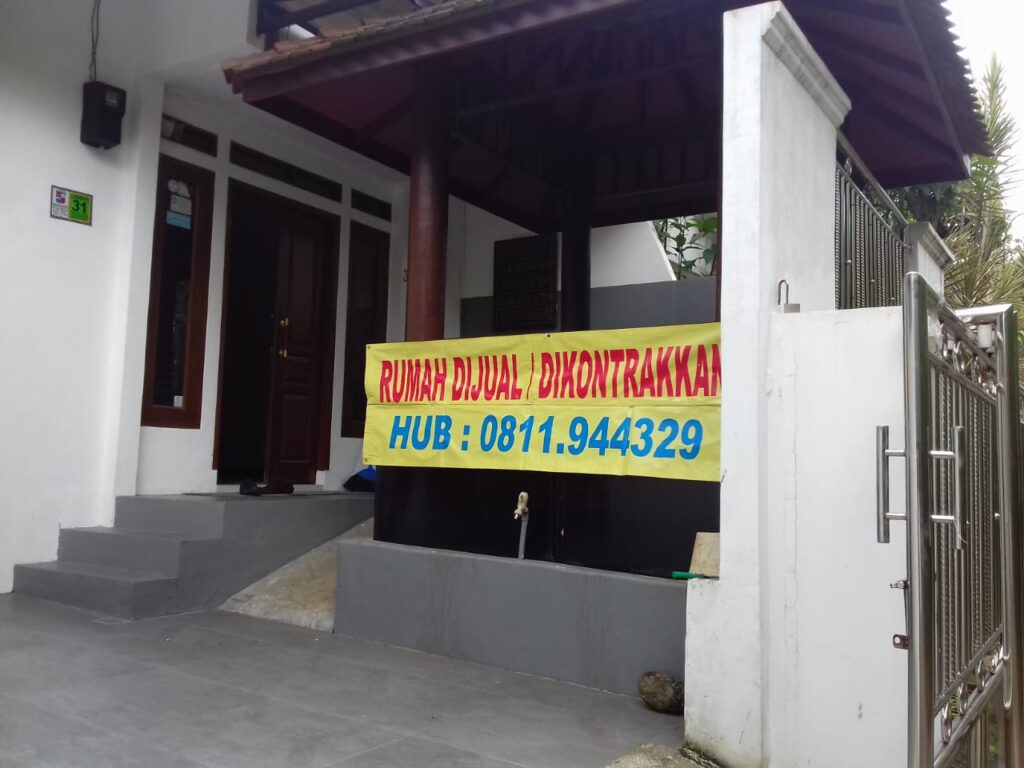 Jual Rumah di Taman Yasmin – Hunian Strategis Seberang Transmart Yasmin, Harga 900 Juta Nego