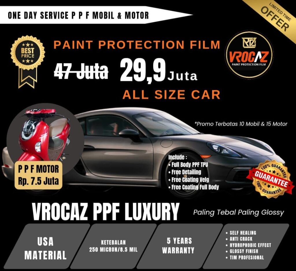 Jasa Pasang PPF Cikarang Bekasi