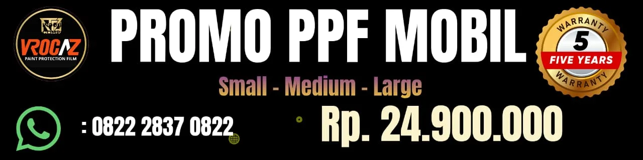 Jasa Pasang PPF Mobil Cikarang Bekasi 