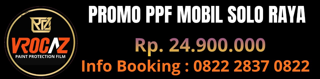 Jasa Pasang PPF Mobil Solo Raya