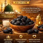 Kurma Ajwa Madinah Premium – Kurma Sunnah Asli dengan Kualitas Terbaik