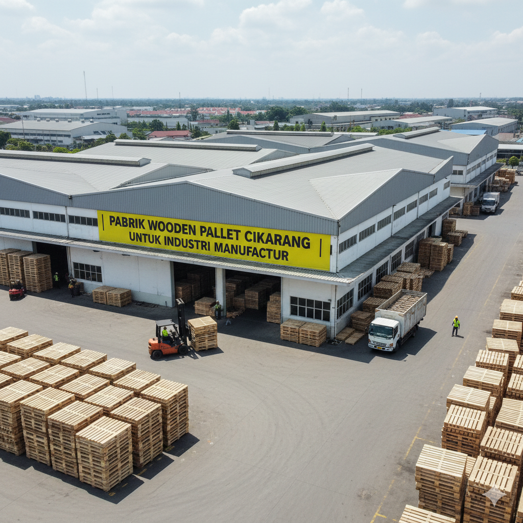 Pabrik Wooden Pallet Cikarang untuk Industri Manufaktur Call 0821-3480-9965