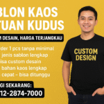 Sablon Kaos Satuan Kudus – Custom Desain, Harga Terjangkau, Bisa Satuannya di Dipo Print