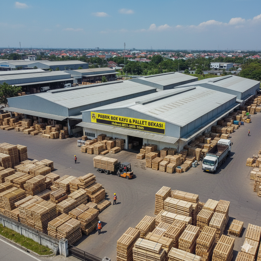Pabrik Box Kayu dan Pallet Bekasi Solusi Pengemasan Industri Terintegrasi PT Trifama Sejahtera