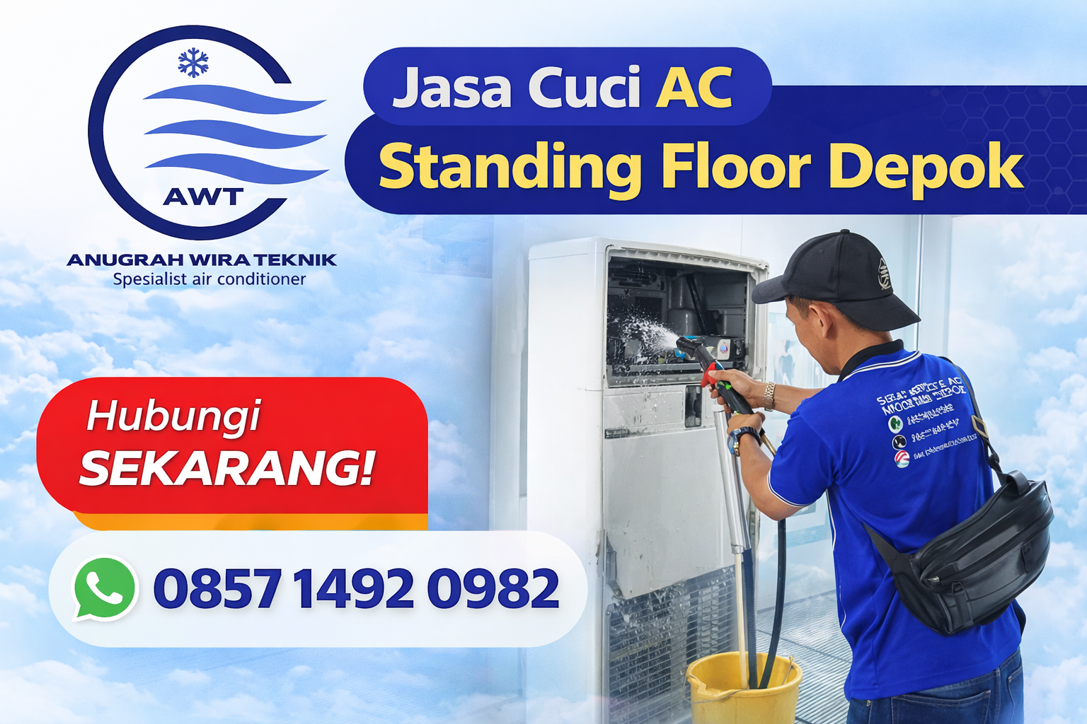 Jasa Cuci AC Standing Floor Depok Solusi Udara Sejuk untuk Event dan Perkantoran