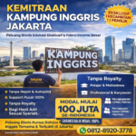 Kemitraan Kampung Inggris Jakarta, Peluang Bisnis Edukasi Eksklusif & Potensi Income Besar. Hubungi 0812-8920-3778