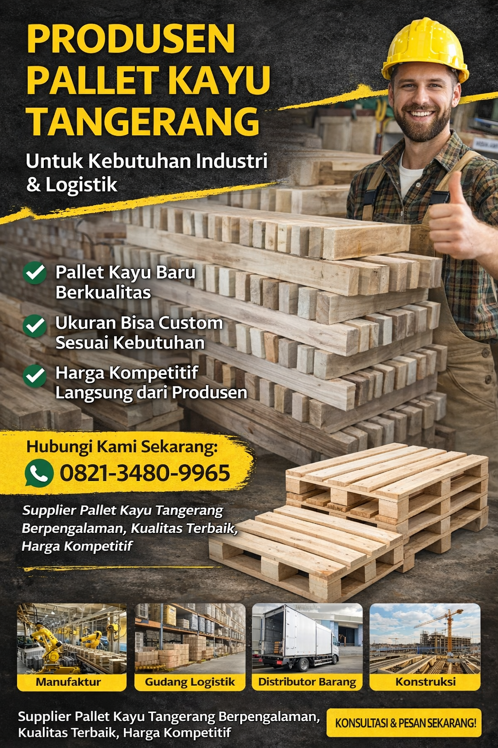 produsen pallet kayu tangerang