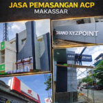 Jasa Pemasangan ACP di Makassar Profesional Putra Grafika