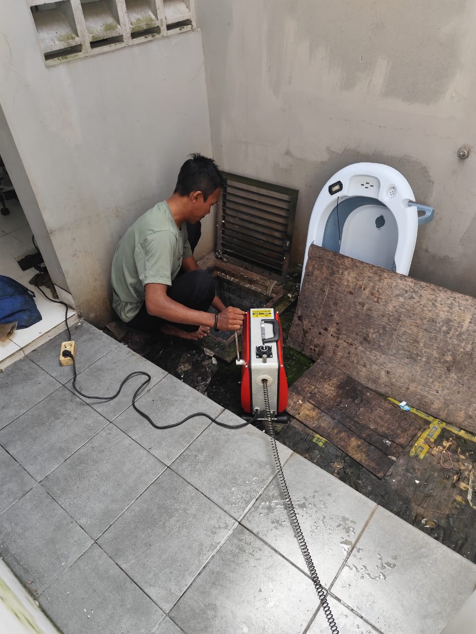 Jasa Saluran Pipa Mampet Pasar Pagi
