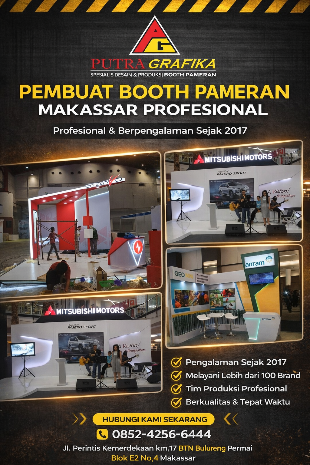 Pembuat Booth Pameran di Makassar Profesional – Putra Grafika