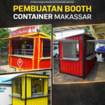Pembuatan Booth Container di Makassar Profesional Putra Grafika