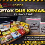 Percetakan Dus Kemasan di Makassar Putra Grafika