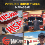 Produksi Huruf Timbul di Makassar Profesional – Putra Grafika