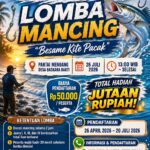 Lomba Mancing Festival Menuang Event Seru Penuh Hadiah Jutaan Rupiah di Pantai Menuang
