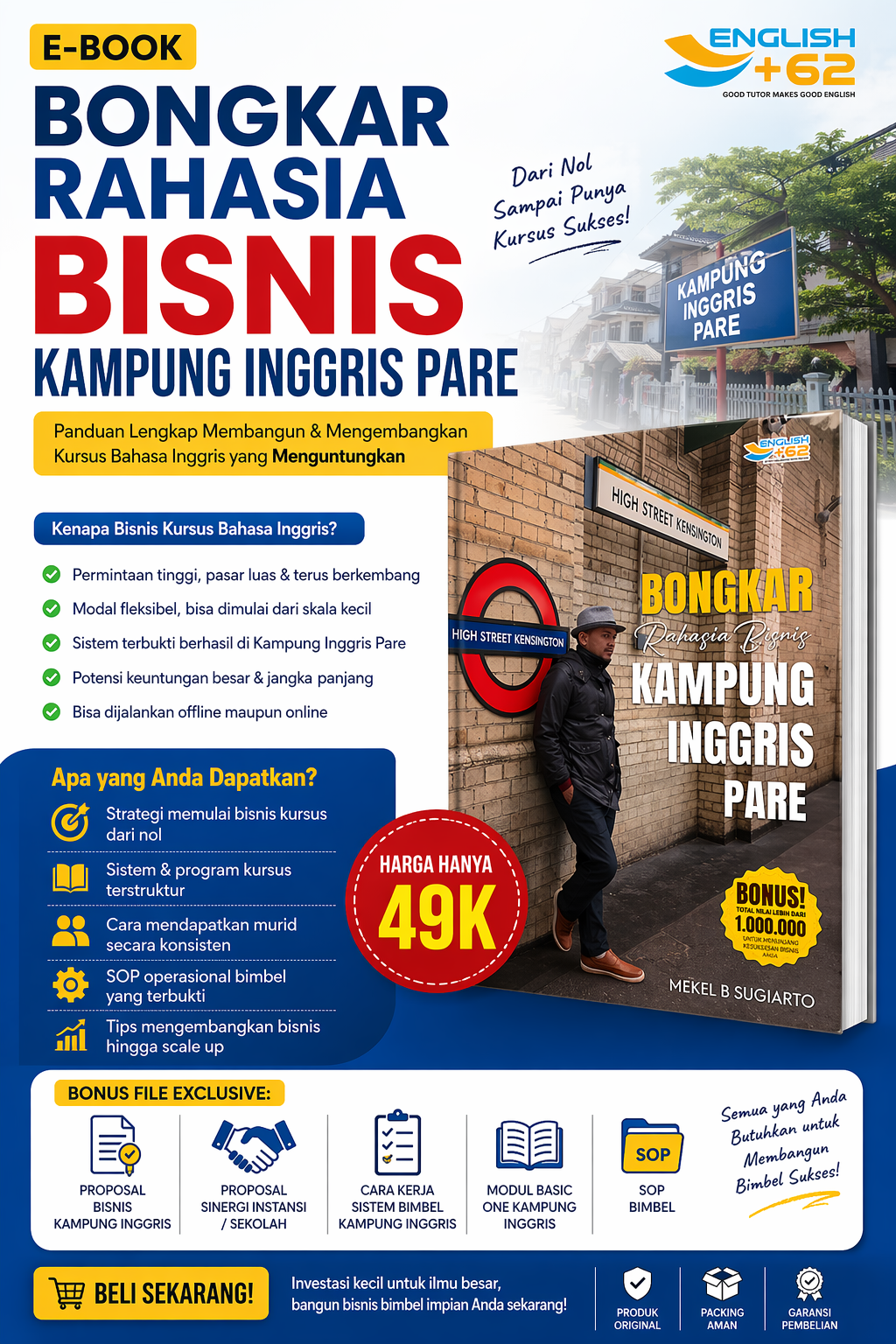 Peluang bisnis kursus bahasa Inggris