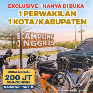 Peluang Kemitraan Kampung Inggris Resmi