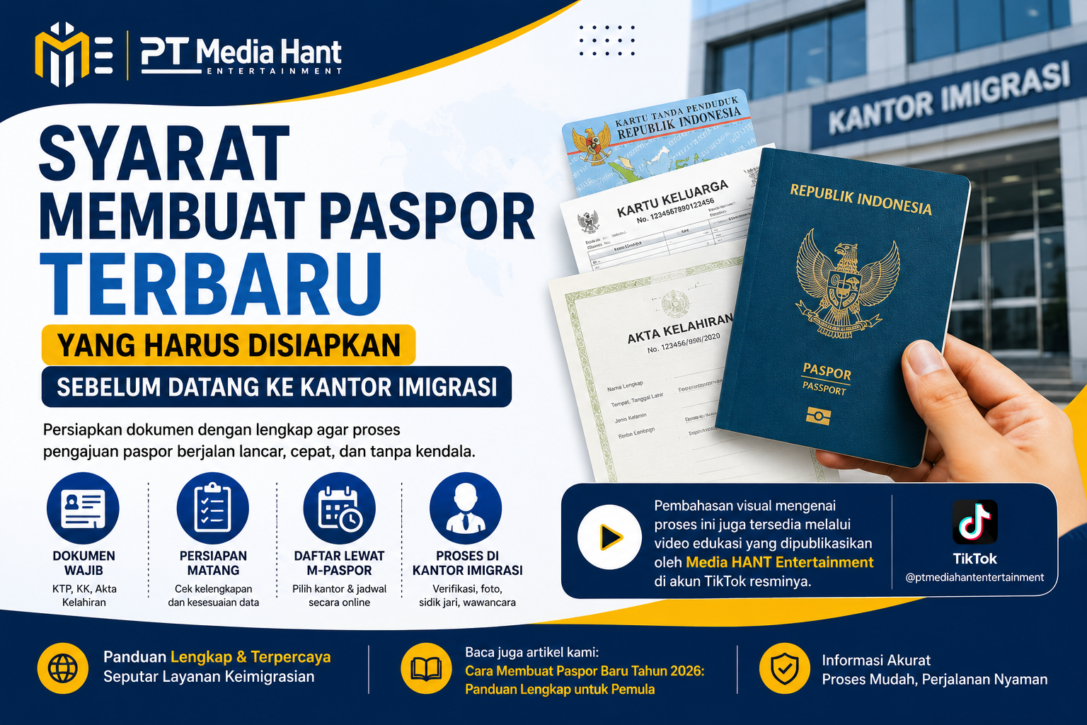 Syarat Membuat Paspor Terbaru yang Harus Disiapkan