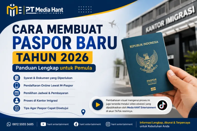 cara membuat paspor baru tahun 2026